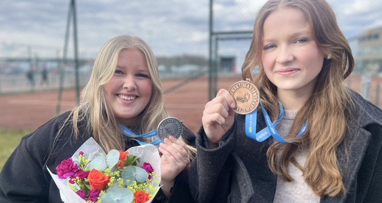 Disa och Edla tog medaljer på Yrkes-SM