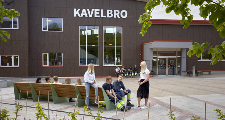 Kavelbro - gymnasieskola i Skövde.